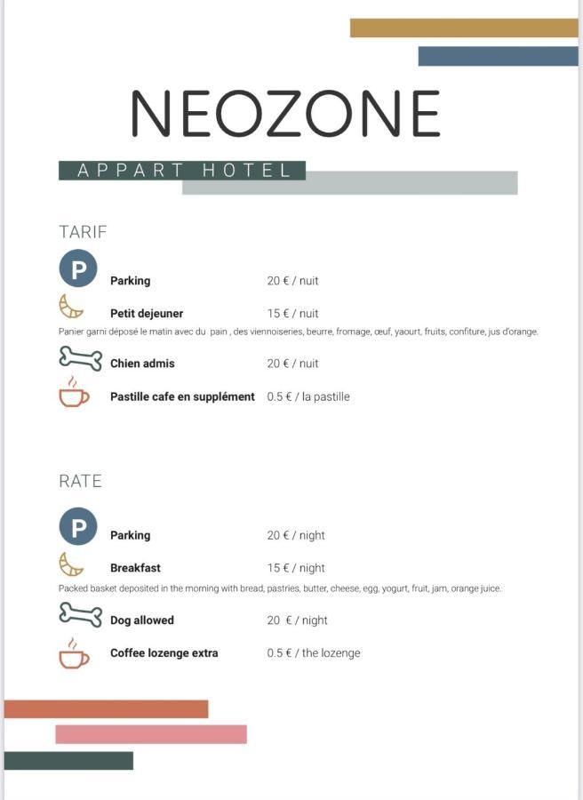 Neozone Appart-Hotel Мальмеді Екстер'єр фото
